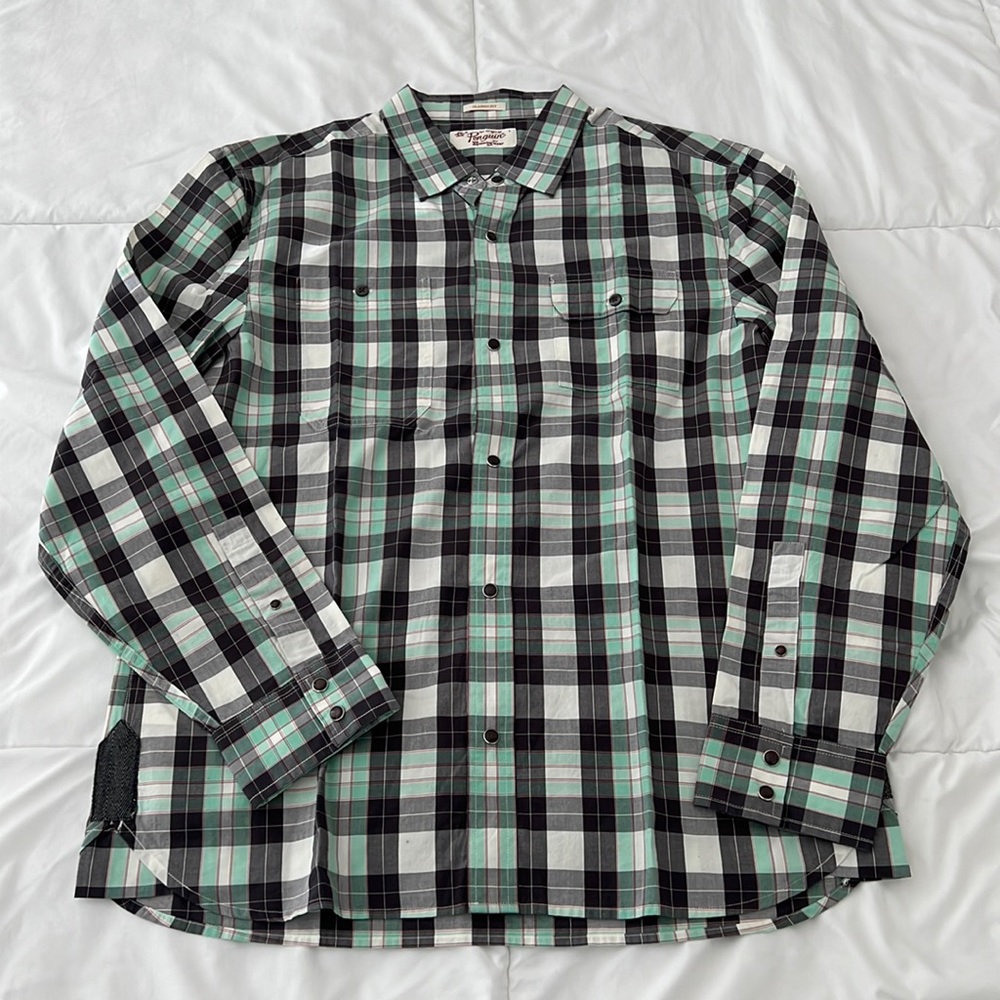 Brand New Original Penguin Button Down Shirt Size L - Picture 1 of 3